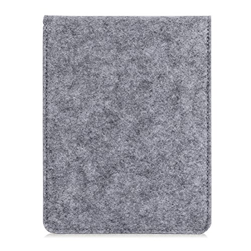 ProCase 6-Zoll-Hülsen-Koffer-Tasche, Tragbarer Filz Tragebeutel Schutzhülle für 5 – 6 „Zoll Tablette Smartphone E-Reader E-Book -Grau - 2