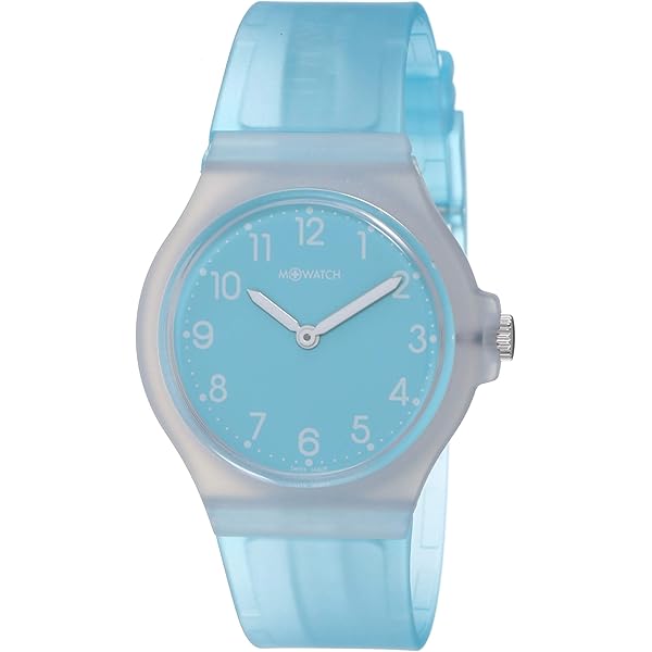 Madison New York Candy Time XL Blue Dial Blue Rubber Band
