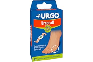 Urgo - Urgocall - Para callos instalados y dolorosos – Con ácido salicílico - Caja de 12 apósitos