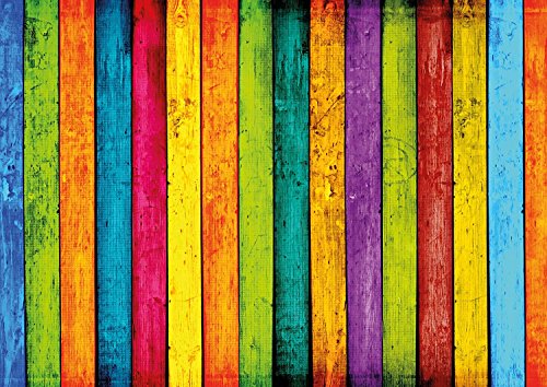Papier „Tischset – Bunt Shabby Chic“ DIN A3 (420x297mm) 100er Pck. – Platzdeckchen Platzmatte – Ideal für Esstische als Unterlage für Teller, Besteck, Gläser
