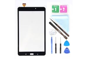 E SOUL Écran tactile numériseur en verre pour Samsung Galaxy Tab A 8.0 (2017) Galaxy Tab A2S T380(Wi-Fi) avec adhésif et outils