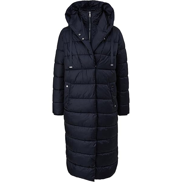 Veste Doublée à Capuche S.Oliver Femme - Coupe Normale, Tissé Avec Doublure, Poche Intérieure