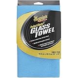 Meguiar’s Perfect Clarity Glass towel, X190301EU, Panno professionale per vetri