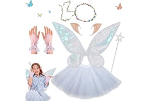 Shengou Ailes De Fée Enfant,Ailes De Papillon Enfant,Ailes De Fée Ange Papillon,Ailes De Fée Papillon pour Filles,Ailes Papillon Enfant Fille,Ailes De Papillon Déguisement Enfant