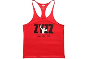 MUSCLE ALIVE Kulturystyka męska ZYZZ Fashion Tank Tops Rozciągliwa bawełna