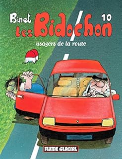 jaquette livre Les Bidochon, tome 10 : Usagers de la route