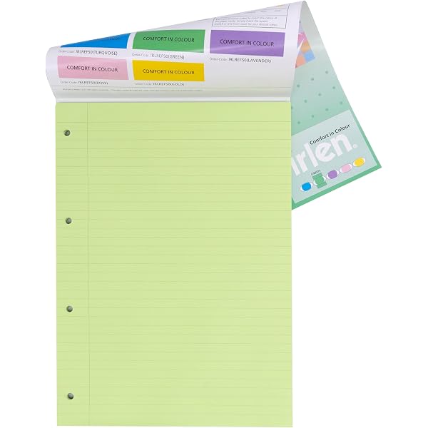 Pukka Pad Quaderno A Blocco A4 80g/m² Righe Marginate 100 Pagine – Perfetto Per Chi Ha Dislessia (Colore Oro)
