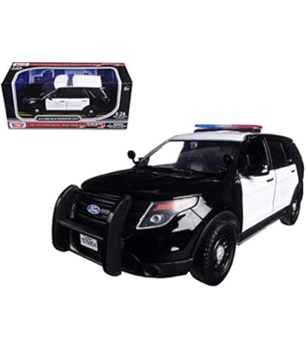Automodello FORD Police Interceptor Utility 2022 Nero 1/24