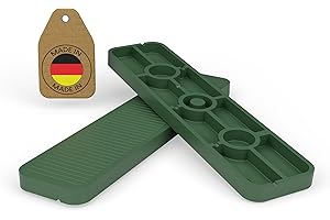 FUX Glazing Packers 100 - Heavy Duty Plastic Shims & Spacers 100x24x5mm for Building & DIY