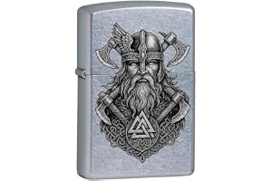 Zippo Viking silver specialutgåva tändare 25f002