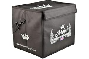 LIYUSAE Major Wear Collapsable Hat Box for Top Hats and Bowler Hats Black