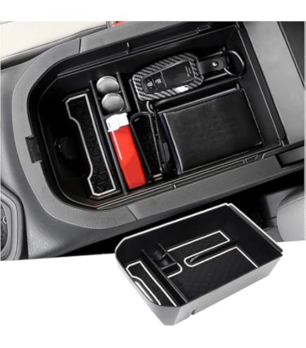 For Toyota RAV4 2019-2023 Matt Silver Center Console Armrest Box Cover
