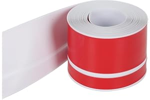 KMDZDZGS Miękka listwa przypodłogowa, samoprzylepna listwa wykończeniowa z PCW, taśma uszczelniająca do fug, elastyczna listwa zginana, możliwość indywidualnego przycięcia, wodoszczelna listwa przypodłogowa do