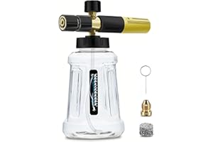 DANCINGBOAR DANCINGBAR Foam Lance Foam Cannon for Kärcher HD Series Pressure Washer, Adjustable Foam Lance Foam Nozzle, Snow Foam Lance with Adjustable Foam Nozzle for Car Wash