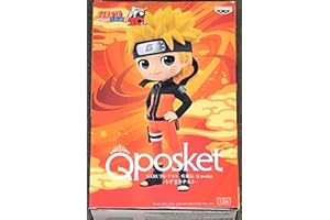 Banpresto Naruto Shippuden Uzumaki QPosket Uzumaki Chiffre, 14 cm Hauteur, Multicolore