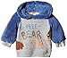 Pumpkin Patch Baby-Boys Bear Hugs Hoodie, Multicoloured, 6-9 Months (Manufacturer Size:6-12 Months)