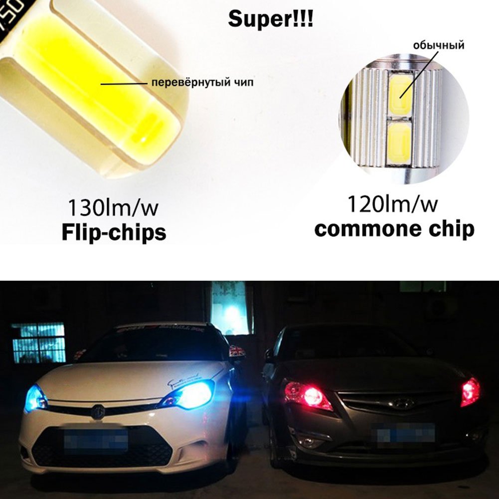 Hmocnv T10 W5 W Led Cob Illuminazione Interni Auto Marker Lampada Dc12 V 194 501 Parcheggio Luce Esterna Dome Girare Segnale Ilmiocamper Com Shop