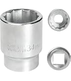 KS Tools 922.1634 – Douille 12 Pans Ultimate 1/2'' 34 Mm, Qualité Pro Extra Robuste