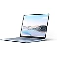 Microsoft Surface Laptop Go Ultra-Thin 12.4” Touchscreen Laptop (Ice Blue) - Intel 10th Gen Quad Core i5, 8GB RAM, 256GB SSD, Windows 10 Home in S Mode, 2020 Edition