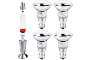 MITENING Lumière à Ampoule R39 E14 Blanc Chaud 2700K 340LM, Chauffe Lampe à Bulles et Fusée, 30W AC220-230V