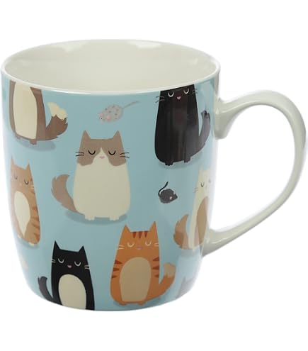 Cath Kidston Cat Kitten 'Purrrfect' Perfect Stanley Mug : Amazon.co.uk:  Home & Kitchen