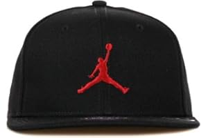 Nike Air Jordan Jumpman - Gorra Ajustable Juvenil (8-20) Negro/Rojo