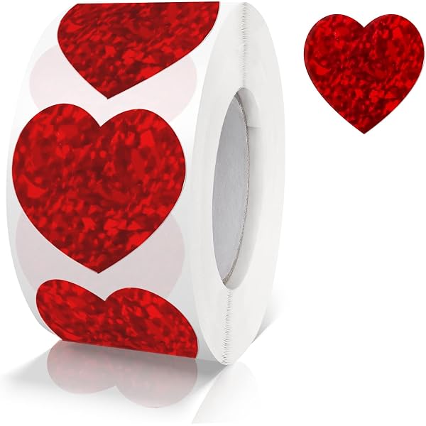 Herz-Haarspange Rot – 5 Herzen, Große Haarklammer Für Dicke Haare, Valentinstags-Accessoire