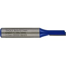 Bosch Accessories Fraise à Rainurer 8 Mm 5 X 12,7 X 51 Mm - Standard For Wood
