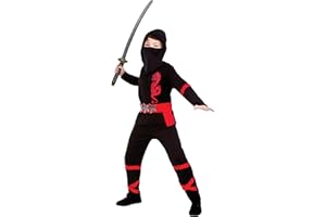 Wicked Costumes Kids Power Ninja Fancy Dress Costume