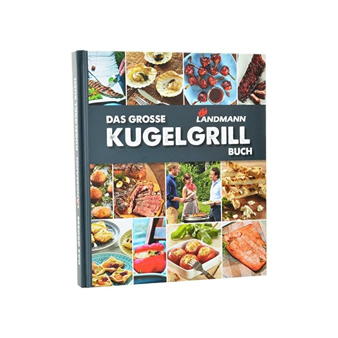 Landmann Das Grosse Kugelgrillbuch Mehrfarbig 225 X 26 X 2 Cm