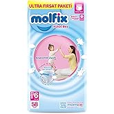 Molfix Panty Cloth 6 Sizes Extra Large Ultra Opportunity Pack 58 Pieces