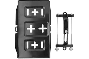 Laluky Battery Tray Holder for Cars Boats, Car Battery Tray Bracket, Universal Battery Tray Hold Down Kit, Car Accessory