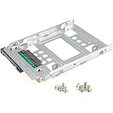 DSLRKIT 2.5" SSD to 3.5" SATA Hard Disk Drive HDD Adapter CADDY TRAY CAGE Hot Swap Plug