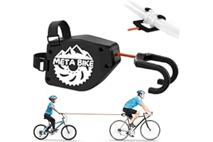 ‎META BIKE Meta Bike TowKid Fahrrad Abschleppseil für Kinder, 2.5M Abschleppsystem Zugseil, Traktionsseil Zugsystem Kinder & Erwachsene, Kinderfahrrad Mountainbike E-Bike Woom MTB