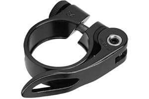 SUNGOOYUE Abrazadera para Poste de Asiento de Bicicleta, 27,2 mm / 28,6 mm / 31,8 mm Abrazadera de Asiento de liberación rápida de aleación de Aluminio para Bicicleta de Carretera y montaña