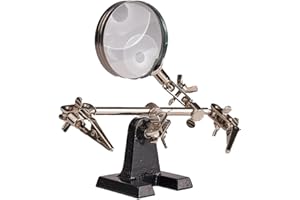 edi-tronic Helfende Hand mit Lupe - 3. Ręka z lupą - Pomoc lutownicza