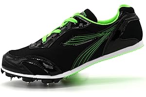 GoldeneAmeisen Leichtathletik Spike Schuhe,Athletik Spike Schuhe,Weitsprung-Leichtathletikschuhe,Track Spike Schuhe,Unisex,Atmungsaktive Leichte,rutschfeste,Laufschuhe,Für Test,Kinder,Herren,Damen
