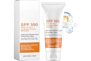 MEITREND Krem przeciwsłoneczny LSF 100, SPF 100, balsam przeciwsłoneczny do całego ciała z ochroną UV, kojąca ochrona przed słońcem, przeciwstarzeniowa i nawilżająca, krem przeciwsłoneczny do twarzy – 50 g