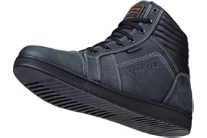 RAXID MOTORCYCLE MOTORBIKE URBAN SNEAKERS SHOES WATERPROOF CASUAL TRAINERS MENS BOOTS SYDNEY GENUINE LEATHER CE UKCA APPROVED