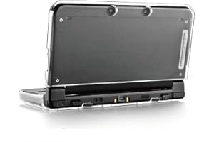 TNP New 3DS Case - Ultra Clear Crystal Clear Hard Shell Protective Case Cover Skin for New 2015 Nintendo 3DS by TNP Products