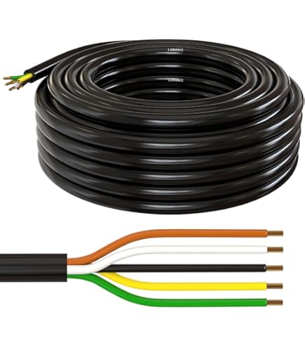 Câble Multiconducteur RS PRO, 4 X 0,22 Mm² Noir, 100m