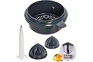 GEKUFA Spremiagrumi Compatibile con Thermomixx TM6 e TM5, Spremi Agrumi per Tutti i Tipi di Agrumi, Accessori per Bimby