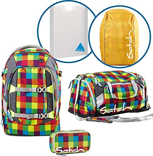 Preisvergleich Produktbild Satch Schulrucksack-Set 5-tlg Pack Beach Leach 2.0 Bunt