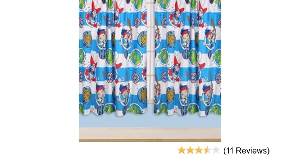 Disney Jake And The Neverland Pirates Doubloons 72 Drop Curtains