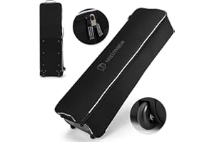 LIFEZEAL Borsa da viaggio da golf con ruote, borsa da aeroplano da golf, custodia da viaggio pieghevole in Oxford resistente all'usura e impermeabile