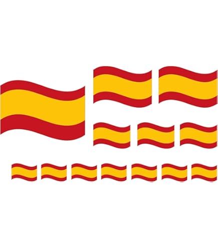 Bandera De España Precio Pegatina Bandera De España - Vinilo Rectangular 60x40 Mm | Duradero Y Con Colores Vivos Vinilo Bandera Española 60x40mm - Foto 8