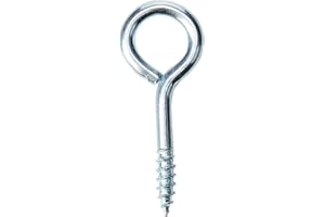 MERRIWAY Bulk Hardware BH00319 Occhiello a Vite per Filari, Set di 12 Pezzi
