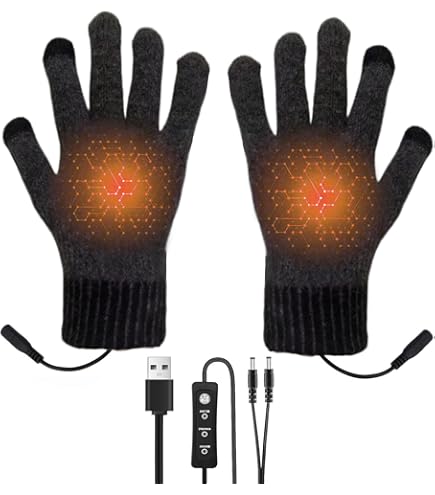 Gants Chauffants Rechargeables SAVIOR Pour Hommes Et Femmes