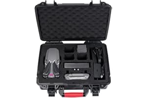 Smatree Waterproof Hard Case for DJI Mavic 2 Pro or DJI Mavic 2 Zoom-Large Capacity (NOT for Smart Controller, Drone and Accessories Not Included)