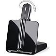 Plantronics - CS540 Wireless DECT Headset with HL-10 Lifter (Poly) - Single Ear (Mono) Convertible (3 wearing styles) - Connects to Desk Phone - Noise Canceling Microphone